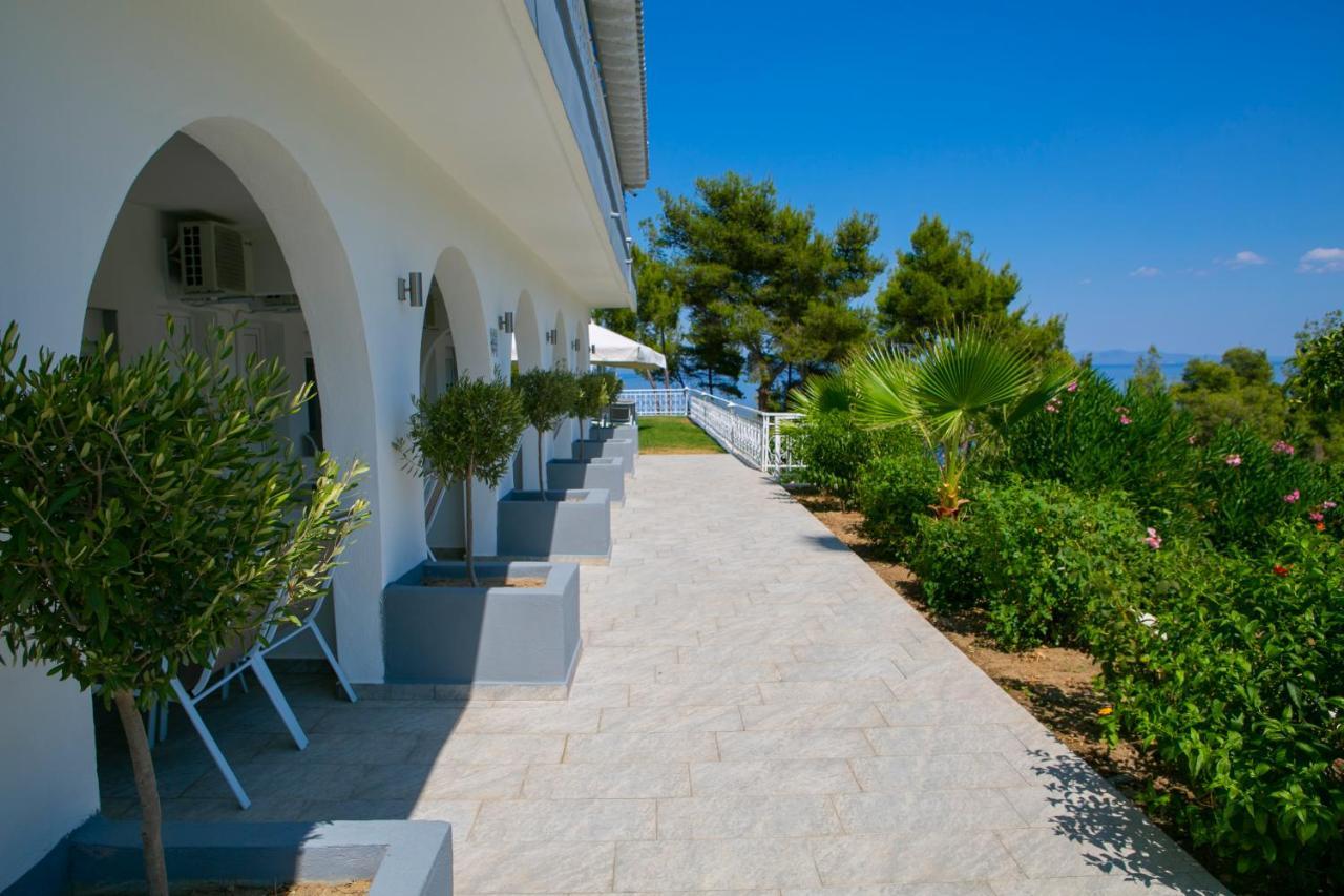 Aelia Sea View Studios Áfitos Exterior foto