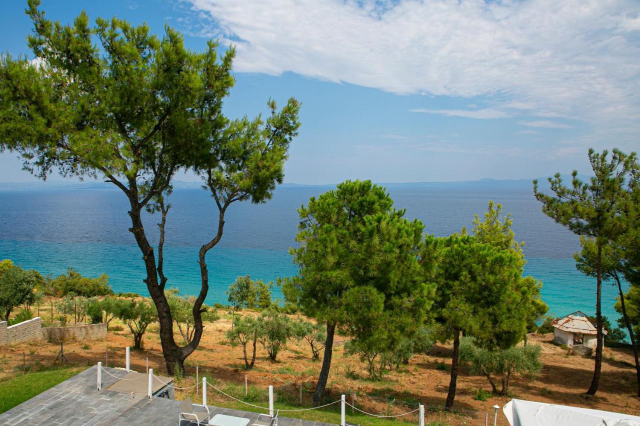 Aelia Sea View Studios Áfitos Exterior foto