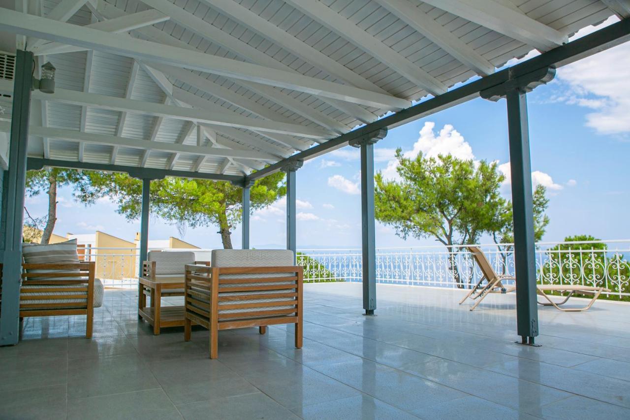 Aelia Sea View Studios Áfitos Exterior foto