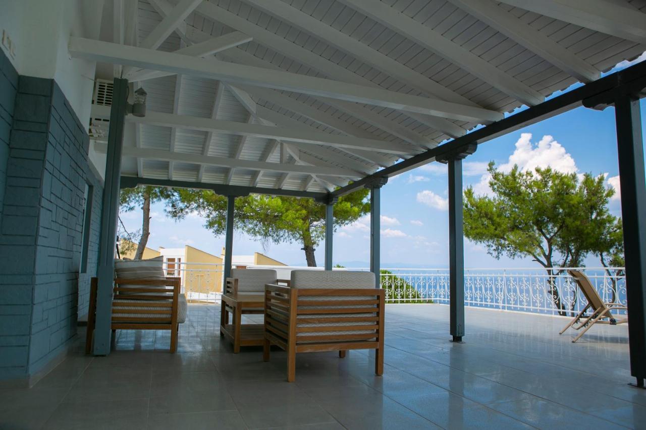 Aelia Sea View Studios Áfitos Exterior foto