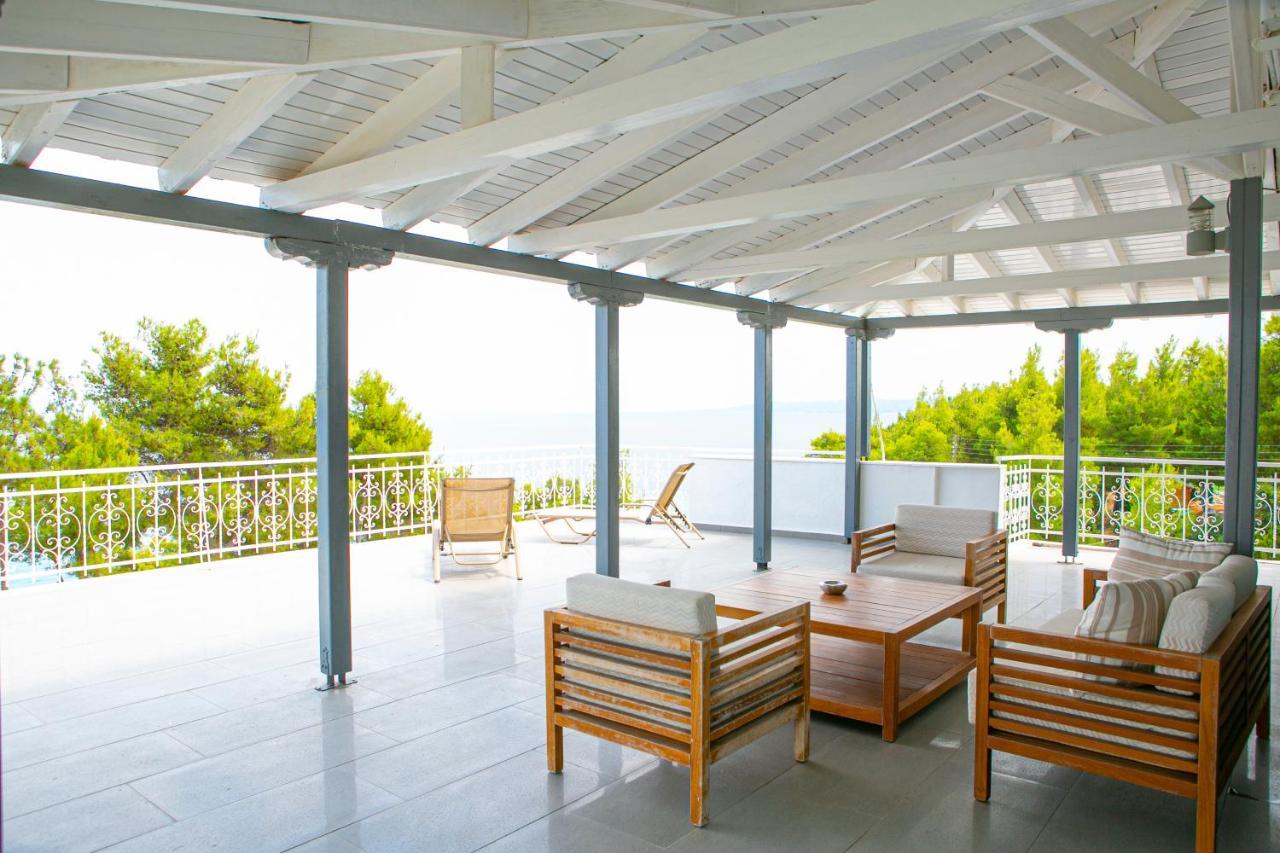 Aelia Sea View Studios Áfitos Exterior foto