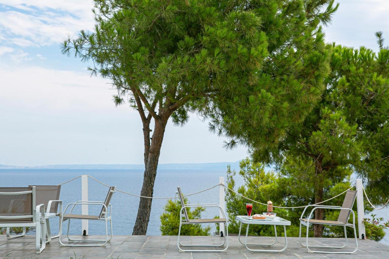 Aelia Sea View Studios Áfitos Exterior foto