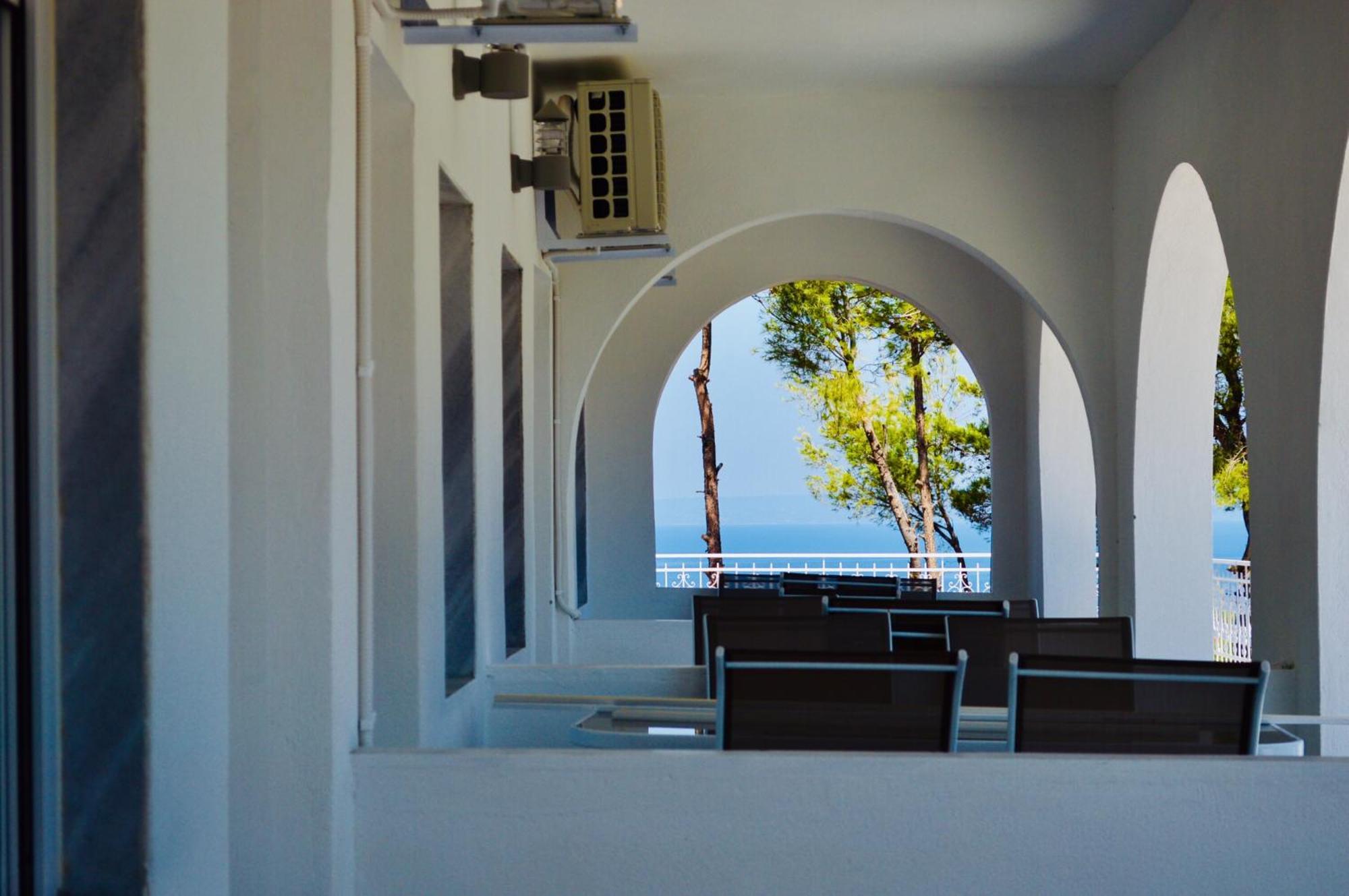Aelia Sea View Studios Áfitos Exterior foto
